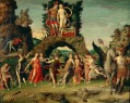 パルナッソスのルネサンスの画家アンドレア・マンテーニャ